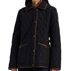 Brand NEW w tags- women’s quilted velboa- lined coat
